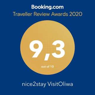 Апартаменты nice2stay VisitOliwa Гданьск Апартаменты в пентхаусе-17